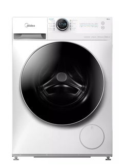 مديا Midea Front Load Automatic Washing Machine, 12 Kg, Drying 8 Kg, Wi-Fi - 900 W MF200D120W/W-SA White 