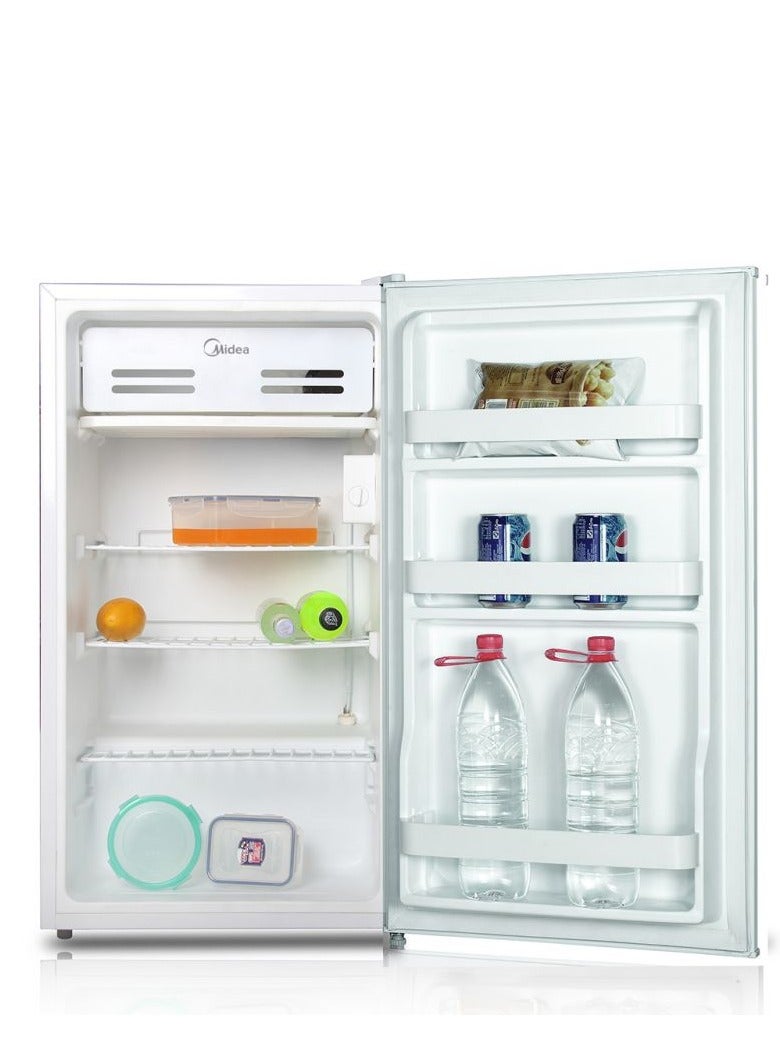 مديا Midea Office Refrigerator, 85 litres, 3Cu.Ft, 120 kW MDRD133FGU01 White  - Image 2