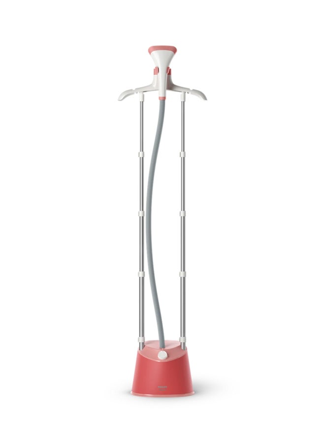 Philips - 1000 Series Garment steamer 1.8 L 1800 W STE1020/46 Soft Red - Image 1