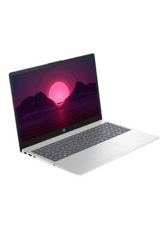 إتش بي 15-fd0018nx Laptop With 15.6-inch Full HD (1920x1080) Display, Intel Core i7-1355U Processor/16GB RAM/512GB SSD/Windows 11/Intel Iris Xe Graphics/ English/Arabic Silver  - Image 2