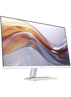 HP Series 5 527SA Monitor, 27" FHD IPS Display, 100Hz Refresh Rate, 5ms (GtG W/ Overdrive) Response Time, 2x 2W Speaker, Tilt Adjustable, 3-Sided Micro-Edge Bezel White/Silver  - Image 4