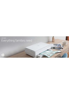 HP Renewed - DeskJet Plus Ink Advantage 6075 Printer White  - Image 2