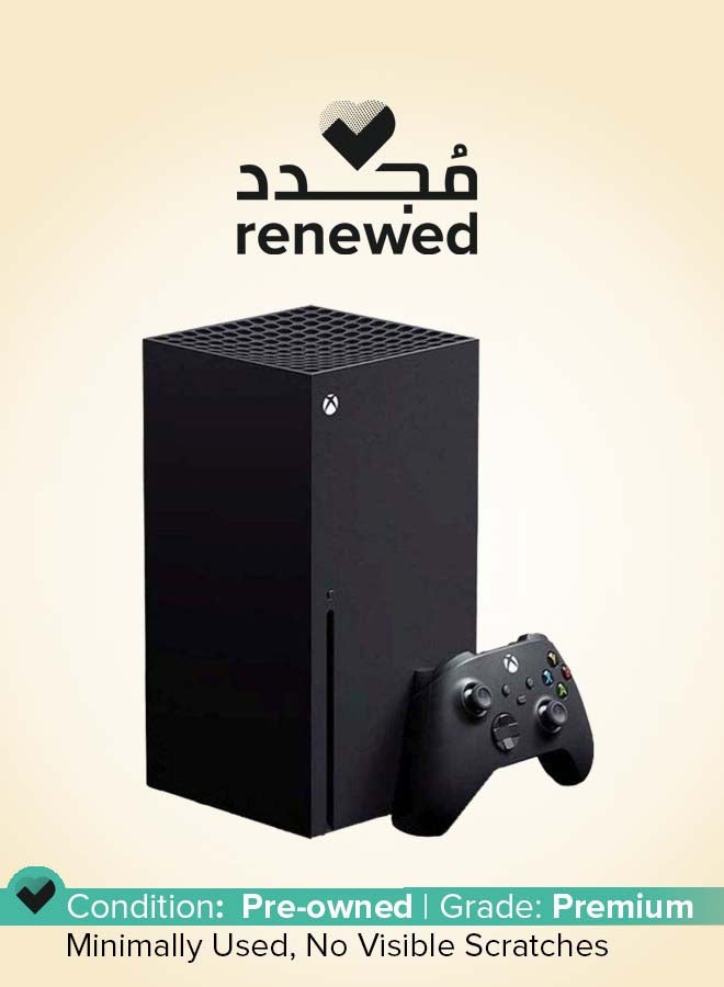 تم تجديده - وحدة تحكم Xbox Series X بسعة 1 تيرابايت (إصدار القرص) مع وحدة تحكم - pnsku/N70112185V/45/_/1726638595/d86f6052-ff5f-4202-ab13-ee5d56f2f36a