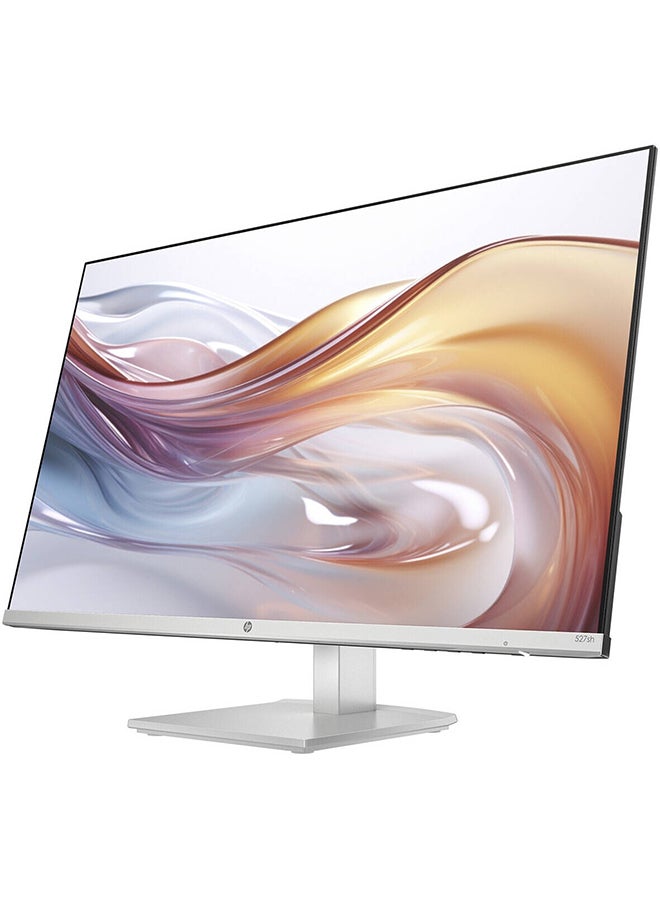HP - Series 5 527SH Monitor, 27" FHD IPS Display, 100Hz Refresh Rate, 5ms (GtG with Overdrive) Response Time, Adjustable Height & Tilt, 3-Sided Micro-Edge Bezel, 16.7m Black/Silver - Image 1