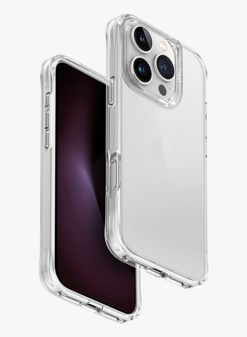 يونيك Combat Luminous Triple-Layered Protective Case series LifePro Xtreme For iPhone 16 Pro compatible with Strong Magnetic - Clear 16 Pro - Image 1