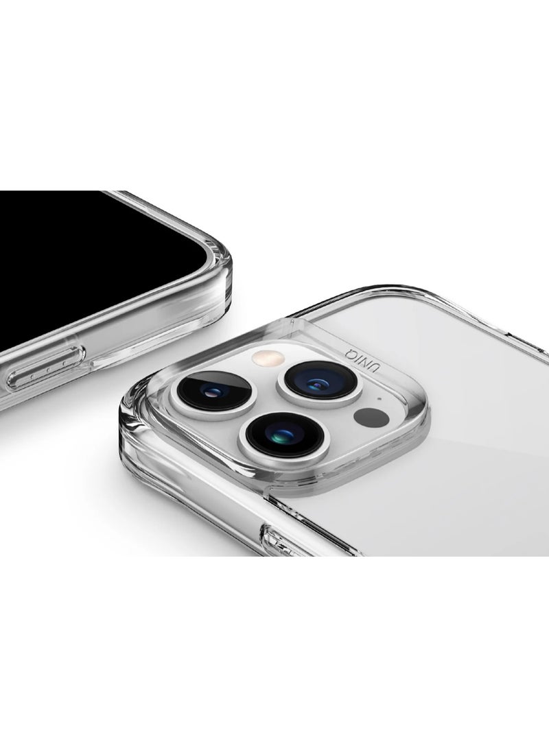 يونيك Combat Luminous Triple-Layered Protective Case series LifePro Xtreme For iPhone 16 Pro compatible with Strong Magnetic - Clear 16 Pro - Image 4