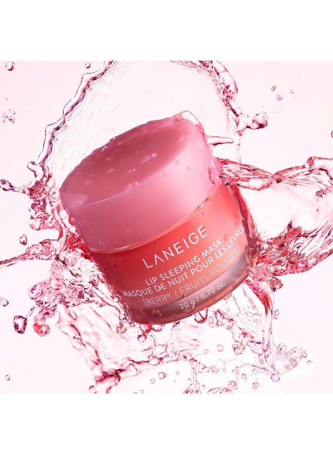 لانيج قناع النوم للشفاه بنكهة التوت - Image 5