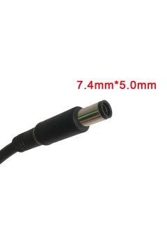 ديل Laptop Charger 130 Watt, Pin Size 7.4Mm, 19.5V - 6.7A Ac/Dc Adapter Will Power Lead Black  - Image 3
