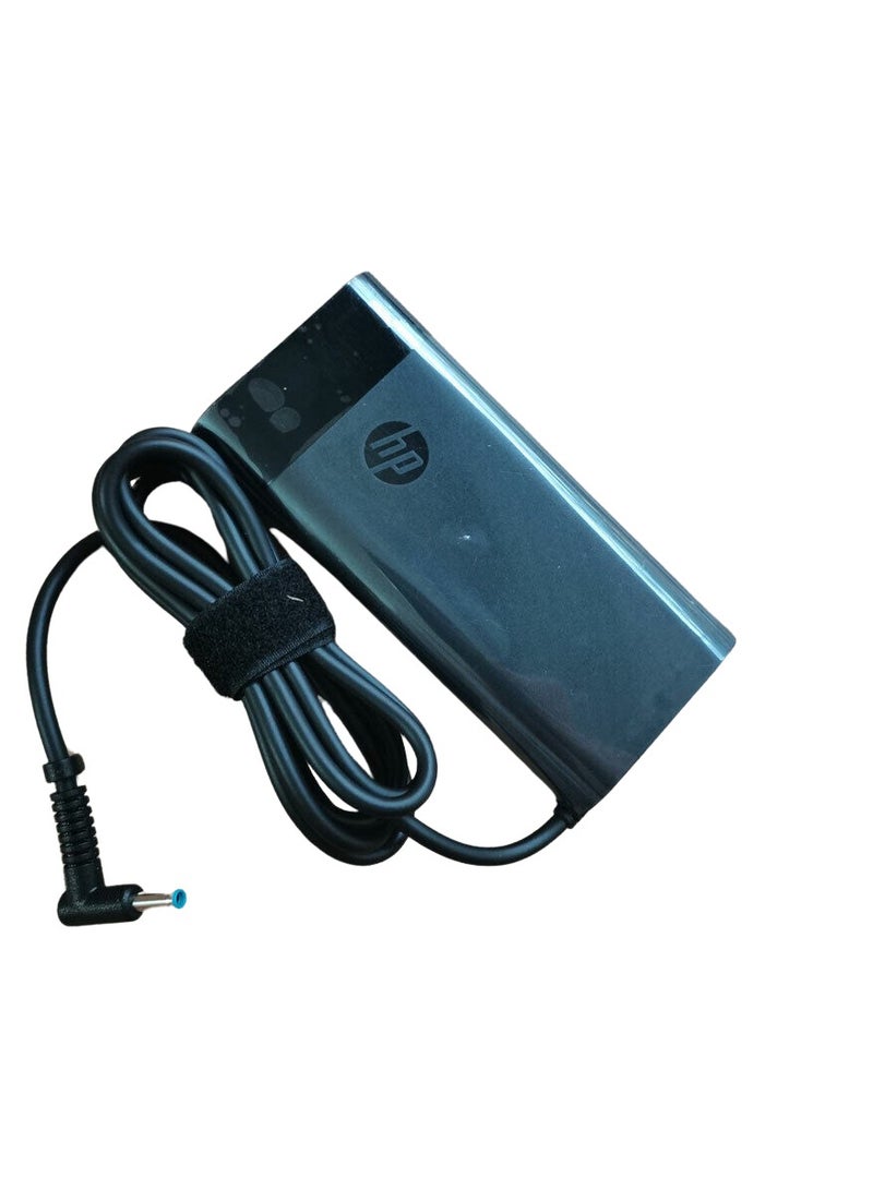 HP 135W AC Adapter 19.5V 6.9A 4.5mm X 3.0mm Blue Tip Black  - Image 2