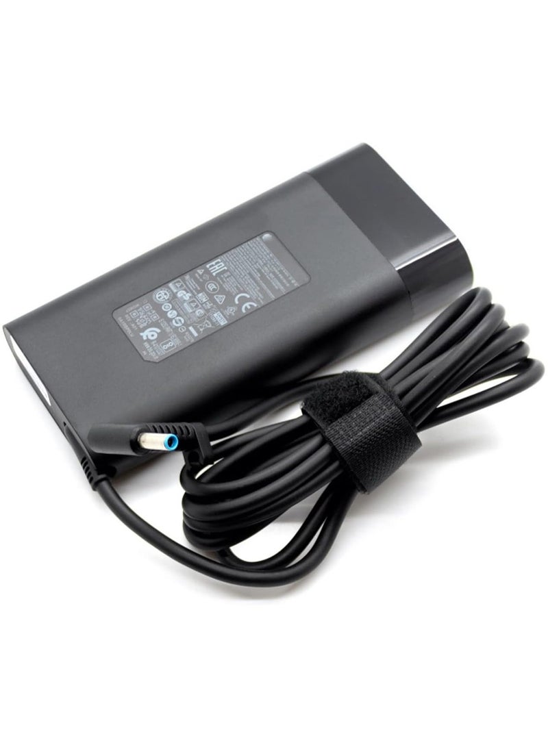 HP - 150W Slim Smart 4.5mm Blue Pin AC Adapter Black - Image 1