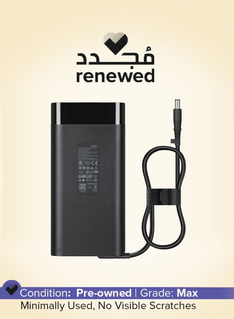 إتش بي Charger AC Adapter 230W (Omen X 2S 15, Z2 Mini G4, Thunderbolt Dock 230W G2 2UK38AA Zbook 15 17 G2) 19.5V 11.8A Black  - Image 2