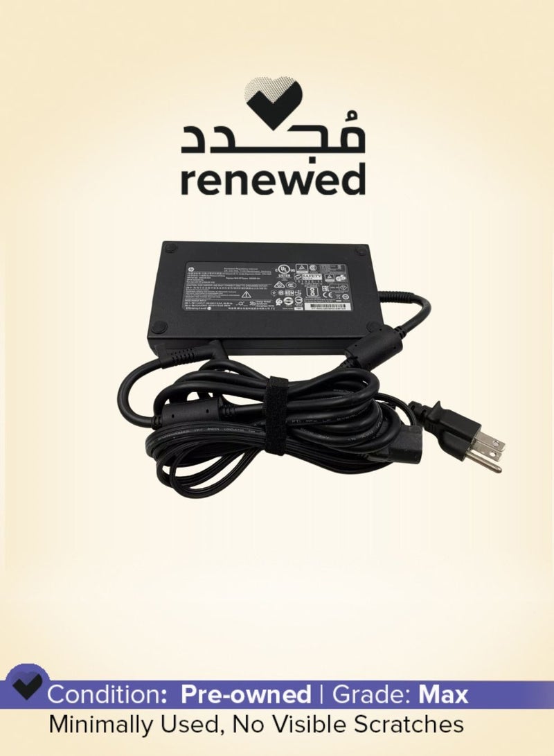 HP Original 200W Ac Charger (19.5V 10.3A)  Fit For Victus 16 15 Omen 15 17 Pavilion Gaming 15 16 Black  - Image 1