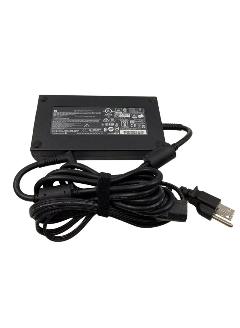 HP Original 200W Ac Charger (19.5V 10.3A)  Fit For Victus 16 15 Omen 15 17 Pavilion Gaming 15 16 Black  - Image 3