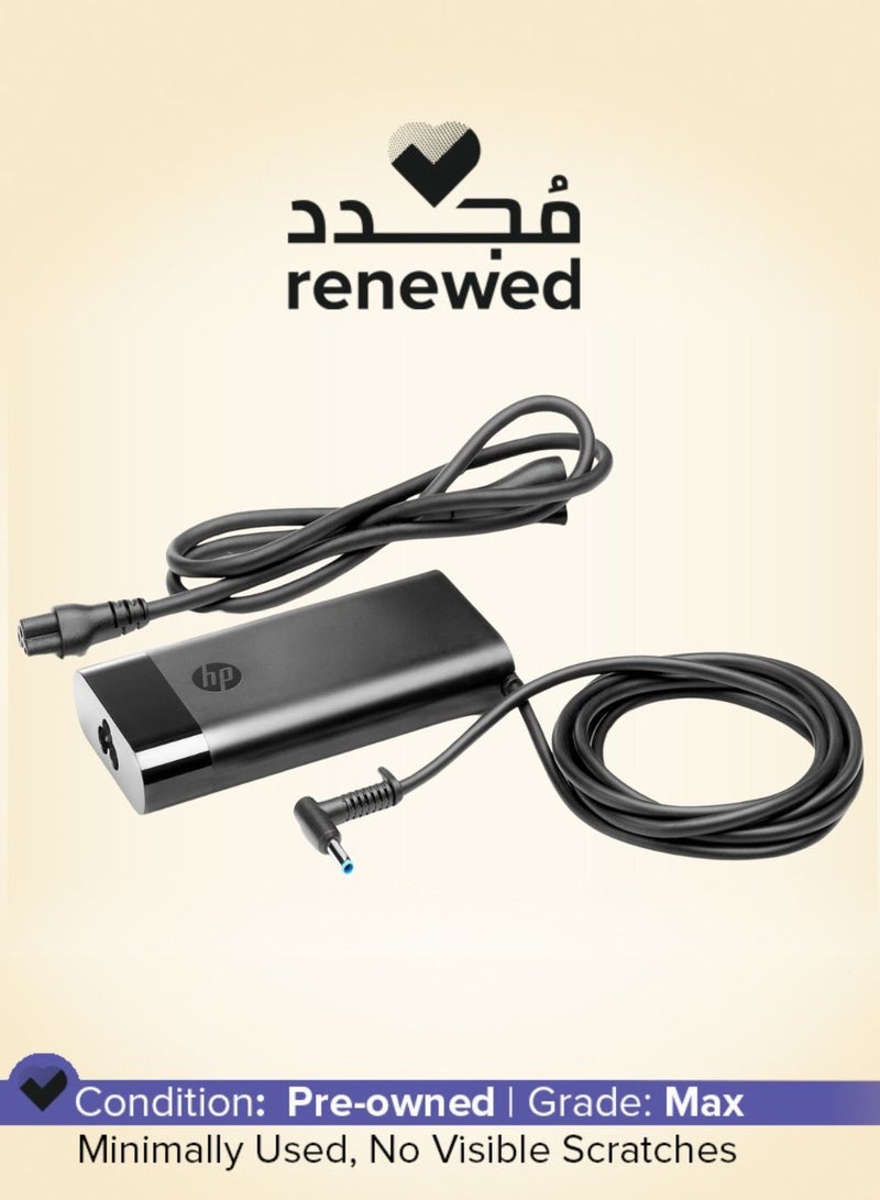 HP 90W Blue Pin Power Adapter (19.5V 4.6A) For Specter Black  - Image 1