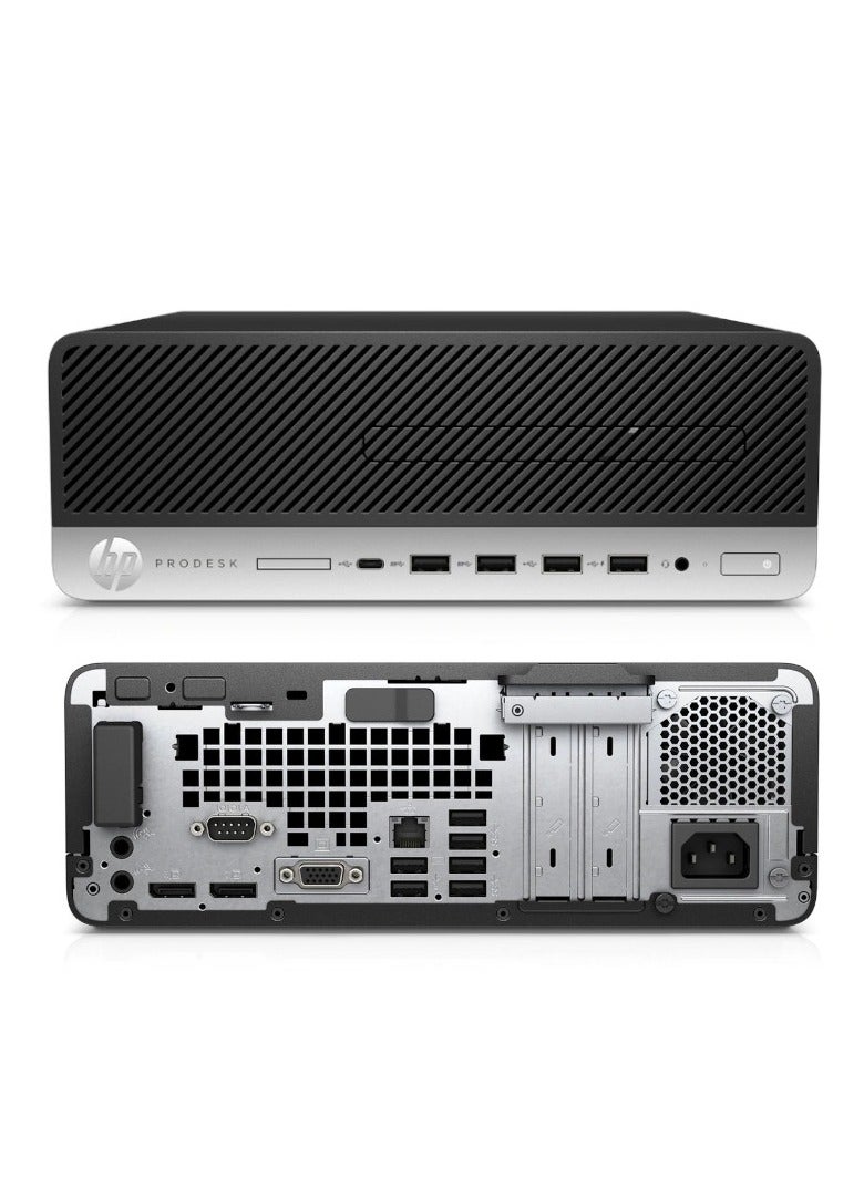 HP Renewed - ProDesk 600 G4 MicroTower PC - Intel Core i5-8500 - Ram 8 GB DDR4 - Hard 500 GB HDD - VGA Intel UHD Graphics 630 - WIN 11 PRO - Power Supply 280 Watt - Black - Image 4