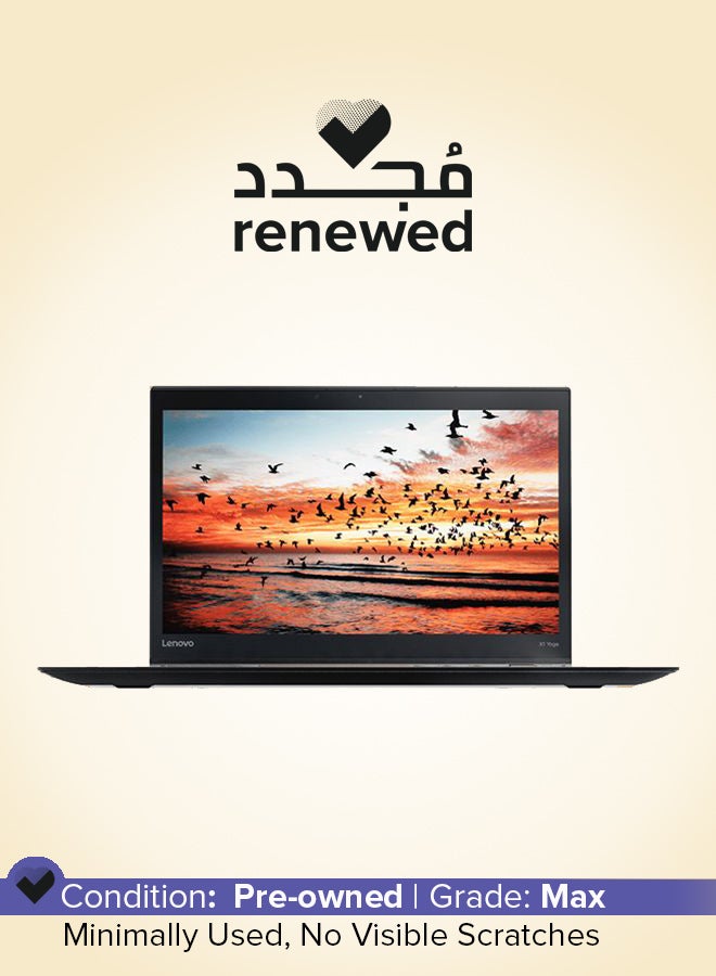 Lenovo Renewed - ThinkPad X1 Yoga Laptop With 14-Inch Display, Core i7 Processor/16GB RAM/256GB HDD/Intel HD 620 Graphics English Black - Image 1