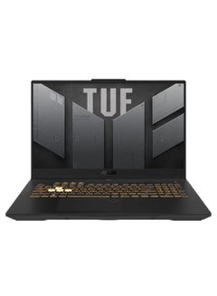 ASUS TUF Gaming FX707Z Laptop With 17.3-Inch FHD 144Hz Display, Core i5-12500H Processor/16GB RAM/1TB SSD/4GB NVIDIA GeForce RTX 3050 Graphics Card/DOS(Without Windows) English/Arabic Mecha Gray  - Image 1