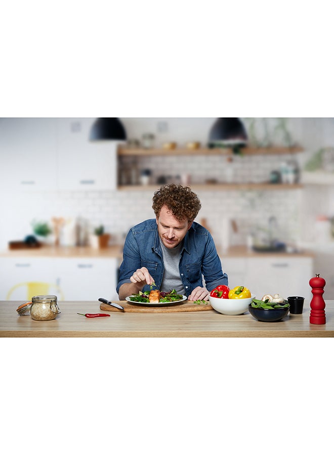 تيفال - TEFAL قدر صلصة | UNLIMITED قدر صلصة 24 سم + غطاء | مقاومة للخدش | طلاء غير لاصق آمن 100% | مؤشر Thermo signal™ | تحمير مثالي | صنع في فرنسا | متوافق مع الحث | ضمان لمدة سنتين | G2553202 24 cmسم - Image 1