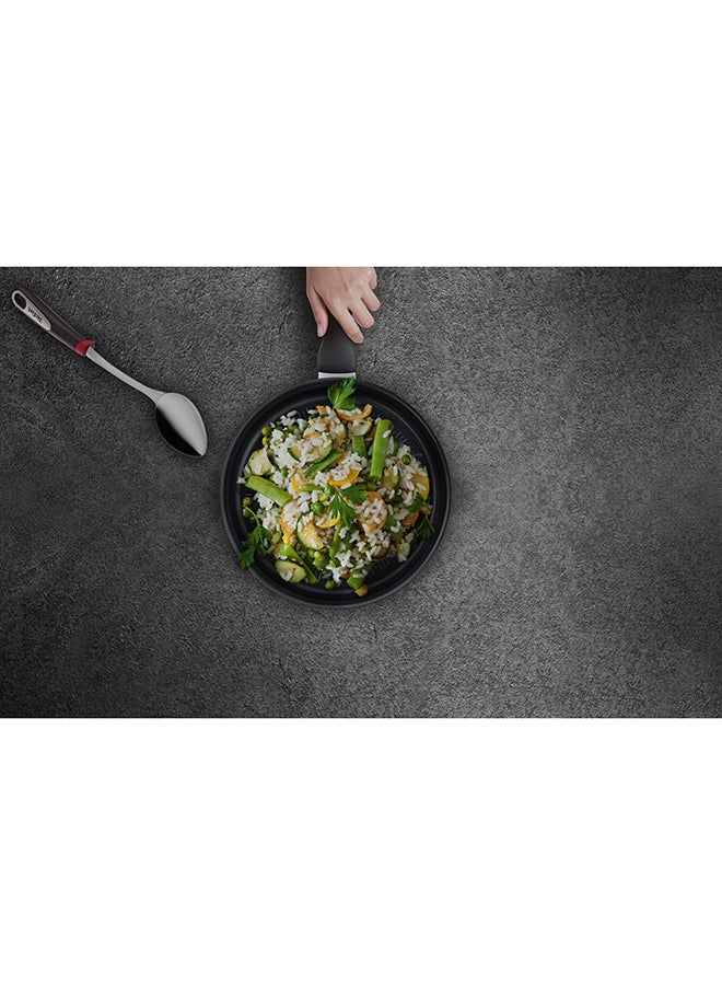 تيفال - TEFAL قدر صلصة | UNLIMITED قدر صلصة 24 سم + غطاء | مقاومة للخدش | طلاء غير لاصق آمن 100% | مؤشر Thermo signal™ | تحمير مثالي | صنع في فرنسا | متوافق مع الحث | ضمان لمدة سنتين | G2553202 24 cmسم - Image 1