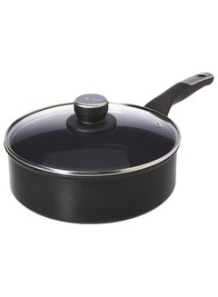 تيفال TEFAL قدر صلصة | UNLIMITED قدر صلصة 24 سم + غطاء | مقاومة للخدش | طلاء غير لاصق آمن 100% | مؤشر Thermo signal™ | تحمير مثالي | صنع في فرنسا | متوافق مع الحث | ضمان لمدة سنتين | G2553202 24 cmسم  - Image 1