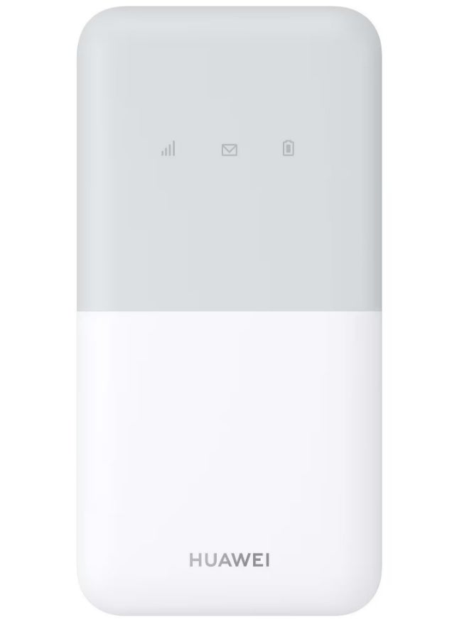 HUAWEI - Mobile WiFi Cute S LTE 195Mbps | Up To 16 Device | 4G | The Latest Version | Supports All Networks with 1500mah Storage Batter - E5576-230 White - Image 1