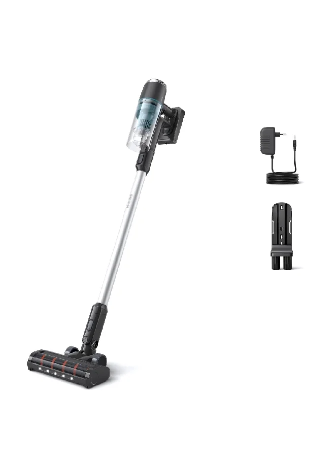 Philips 3000 Series 3-Stage Filtration System Cordless Vacuum Cleaner Misty Dawn 73.2 x 37.9 x 13.4 cm XC3031/61