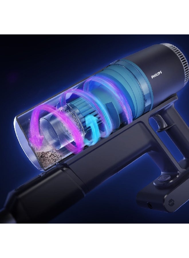 Philips 3000 Series 3-Stage Filtration System Cordless Vacuum Cleaner Misty Dawn 73.2 x 37.9 x 13.4 cm XC3031/61 400 W XC3031/61 Misty Dawn  - Image 4