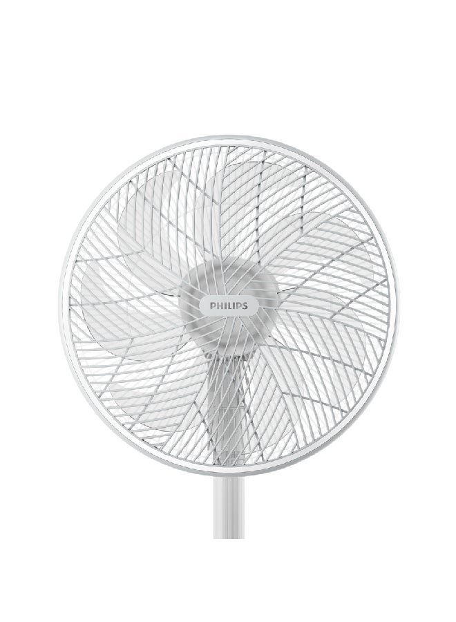 فيليبس 42W 2000-Series High-Quality Pedestal Fan White 125 x 37.2 x 40 cm CX2550/00 42 W CX2550/00 White  - Image 4