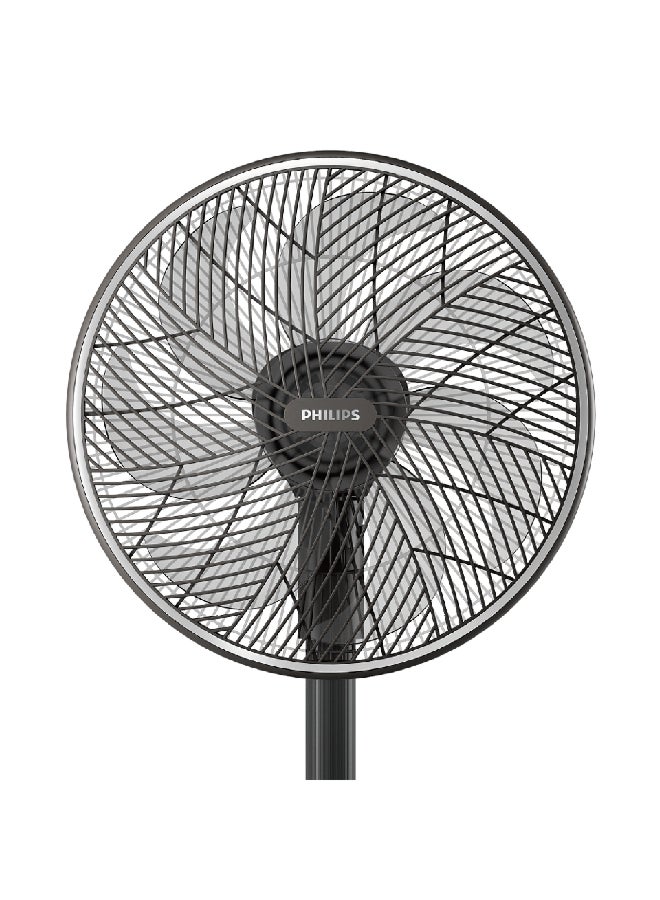 فيليبس 42W 3000-Series High-Quality Pedestal Fan Black 125 x 37.2 x 40 cm CX3550/01 42 W CX3550/01 Black  - Image 4