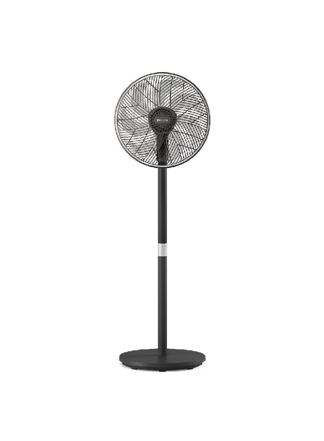 فيليبس 42W 3000-Series High-Quality Pedestal Fan Black 125 x 37.2 x 40 cm CX3550/01 42 W CX3550/01 Black  - Image 2