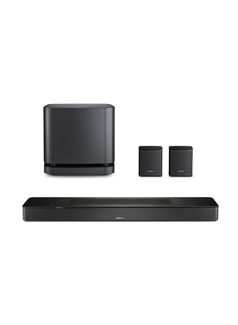 BOSE - Smart Dolby Atmos Soundbar, Bluetooth Soundbar Speaker, Works with Google Assistant Capabilities 892079-4100 Black - Image 1