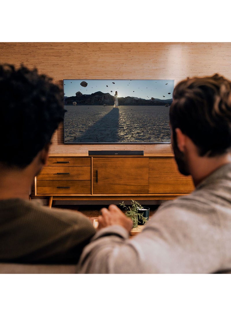 BOSE - Smart Dolby Atmos Soundbar, Bluetooth Soundbar Speaker, Works with Google Assistant Capabilities 892079-4100 Black - Image 1