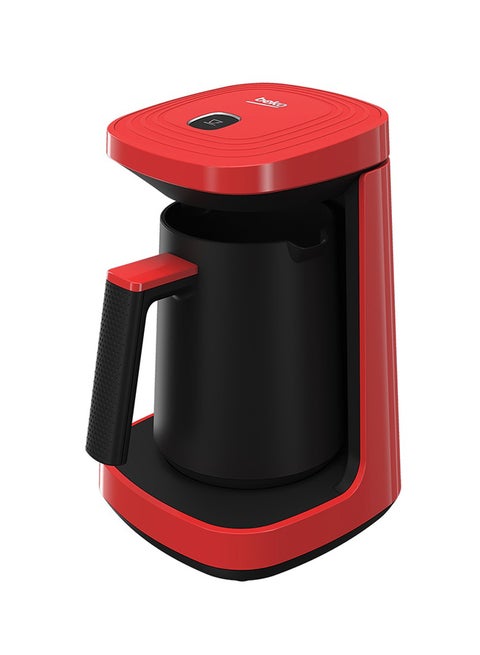 Turkish Coffee Machine, 4 Cup, One Touch Control, Lack Of Bean Indicator, Anti-Spill 1.5 L 500 W TKM2940K Red