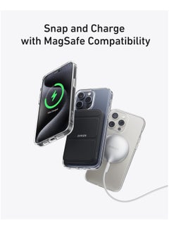 Anker MagGo Clear Magnetic Phone Case Cover for iPhone 15 Pro, Ultra-Slim and Durable Protective Cover, iPhone Case Compatible with MagSafe, Clear Case Exclusively Designed for iPhone 15 Pro Clear  - Image 4