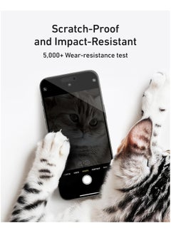 Anker For iPhone 15 Pro Privacy Screen Protector, Anti-Spy HD Tempered-Glass Privacy Screen Protector, Easy Installation Exclusively for iPhone 15 Pro (2-Pack) - Black  - Image 4