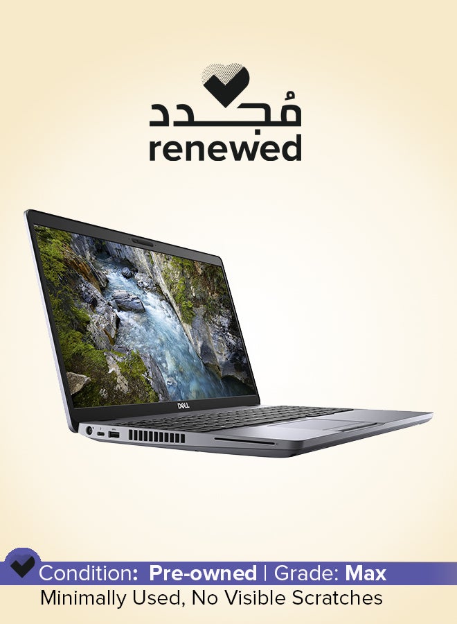 DELL - Renewed - Precision 3551 Laptop With 15.6-Inch Display,Intel Core i7 Processor 10th Generation/16GB RAM/512GB SSD/Nvidia Quadro P620 4GB Graphics/Windows 10 Pro English/Arabic Silver - Image 1