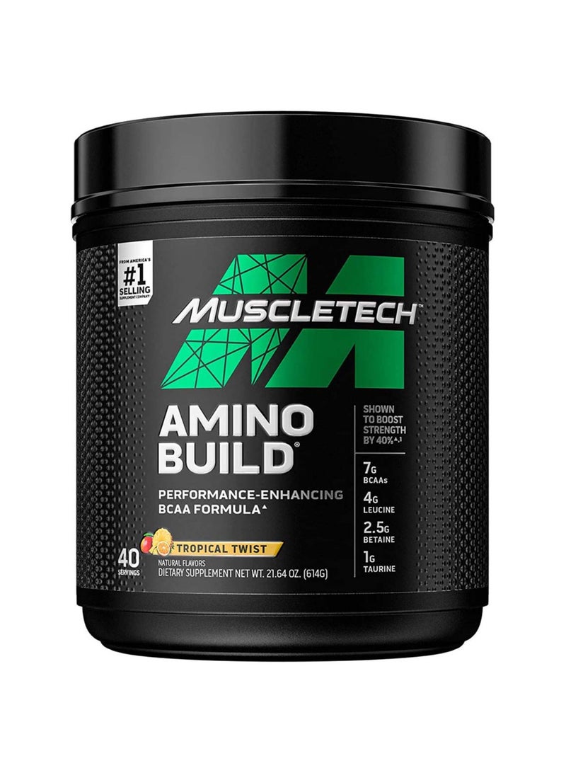 MuscleTech Amino Build Tropical Twist 40 Servings