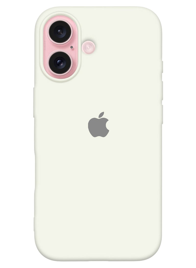 MARGOUN (for iPhone 16 Plus) 3 Pack Case and 2 Screen Protectors, Slim Silicone Case, Full Covered Anti Scratch Shockproof Protective Cover White  - Image 2