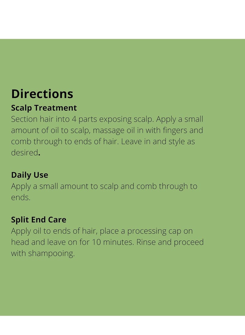 MIELLE - Rosemary Mint Scalp & Hair Strengthening Oil Infused W/Biotin & Encourages Growth 59ml - Image 1