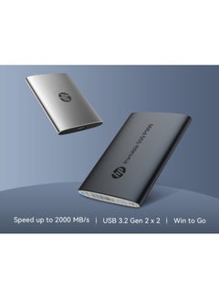 HP P900 Portable Blazing Fast External SSD | Grey | 7M695AA#ABB 2 TB  - Image 3