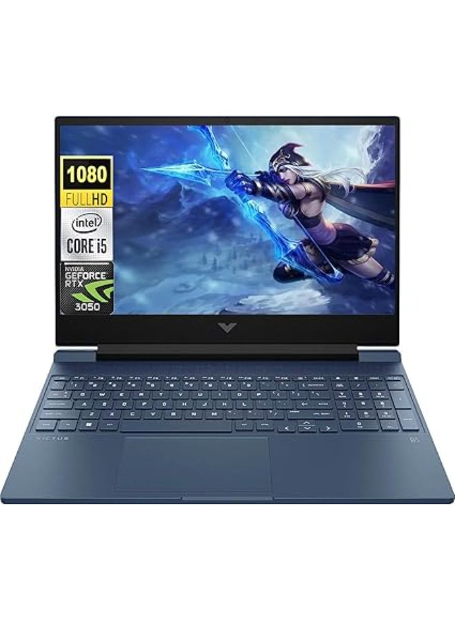 HP - Victus Laptop With 15.6-Inch Display, Intel Core i7-13700H Processor/32GB RAM/1TB SSD/Intel Iris XE Graphics/Windows 11 Home English Blue - Image 1