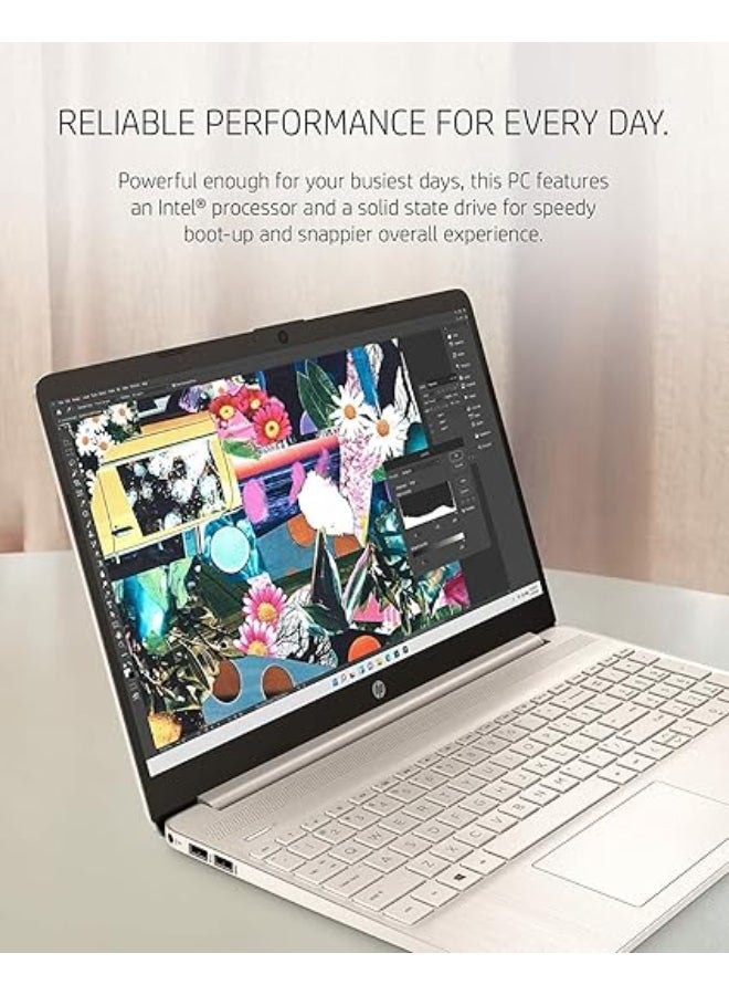 HP Laptop With 15.6-Inch Display, Intel Core i5-1135G7 Processor/16GB RAM/1TB SSD/Intel Iris XE Graphics/Windows 11 Home English Silver  - Image 5