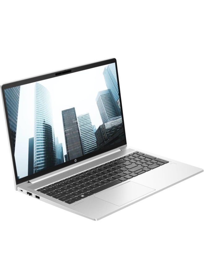 HP (Upgraded Version) ProBook 450 G10 Laptop With 15.6-Inch Display, Intel Core i5-1335U Processor/32GB RAM/2TB SSD/Intel Iris XE Graphics/Windows 11 Pro English Silver English Silver - Image 3