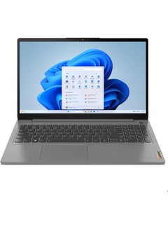 IdeaPad 3 Laptop With 15.6-Inch Display, Intel Core i5-1135G7 Processor/8GB RAM/256GB SSD/Intel Iris XE Graphics/Windows 11 Home English Grey