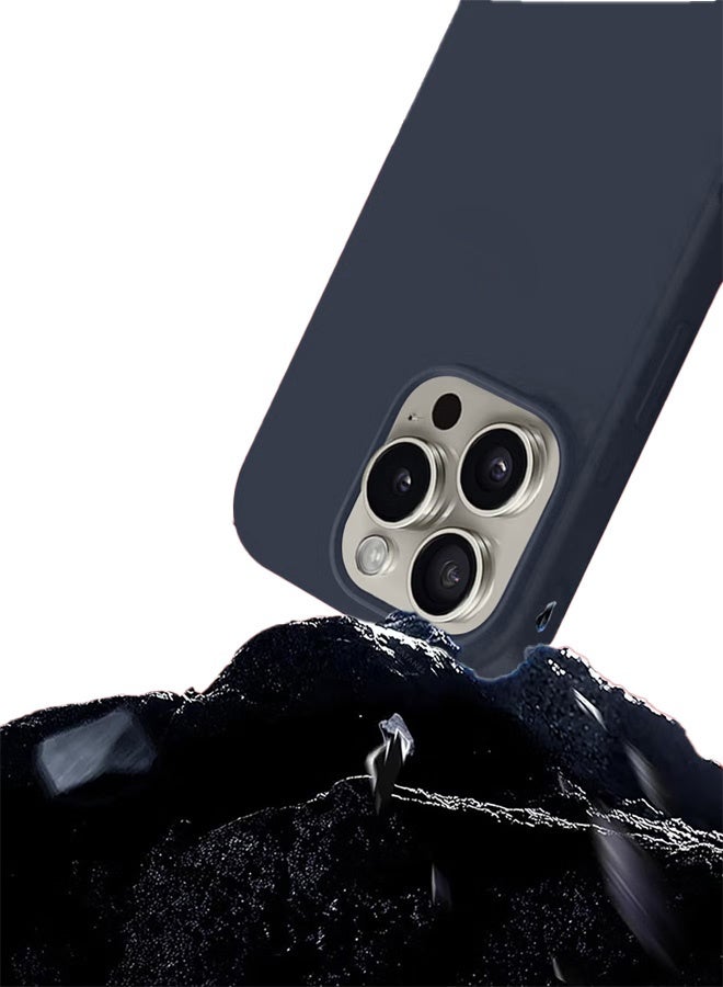 مارجون غطاء حالة لآيفون 16 برو، غطاء سيليكون رفيع، غطاء واقي كامل مضاد للخدش ومقاوم للصدمات - Image 4