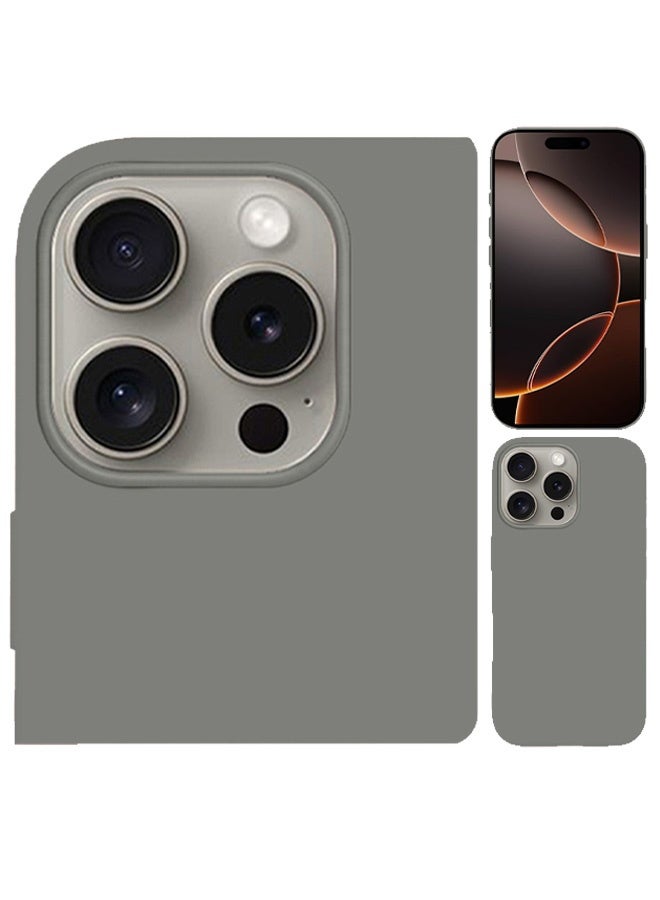 مارجون غطاء حالة لآيفون 16 برو، غطاء سيليكون رفيع، غطاء واقي كامل مضاد للخدش ومقاوم للصدمات - Image 4