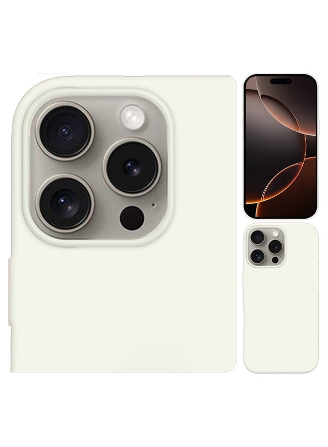 مارجون غطاء حالة لآيفون 16 برو، غطاء سيليكون رفيع، غطاء واقي كامل مضاد للخدش ومقاوم للصدمات - Image 3