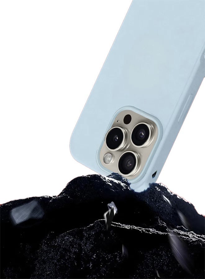 مارجون غطاء علبة 2 حزمة لجهاز آبل آيفون 16 برو، غطاء سيليكون نحيف، غطاء واقي كامل مضاد للخدش ومضاد للصدمات مع واقي شاشة ثلاثي الأبعاد - Image 4