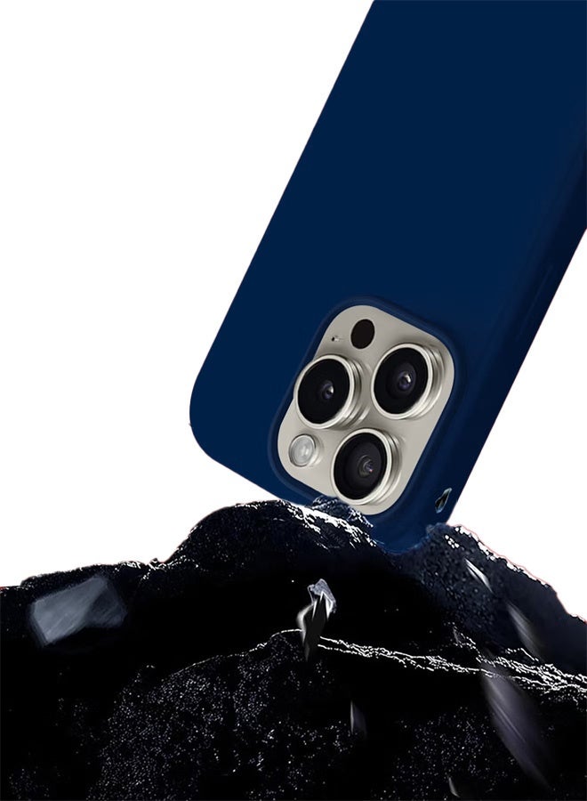 مارجون غطاء حالة لآيفون 16 برو، غطاء سيليكون رفيع، غطاء واقي كامل مضاد للخدش ومقاوم للصدمات - Image 3