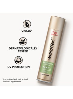 WELLA Wellaflex Silk Finish And Hold Hairspray - 250Ml  - Image 5